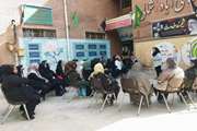 برگزاری کلاس آموزشی تغذیه اصولی در دوران بارداری واحد بهبود تغذیه در مرکز بهداشت جنوب تهران